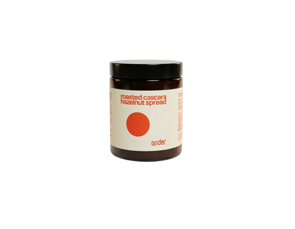 Cremă de alune cu cireșe de cafea
