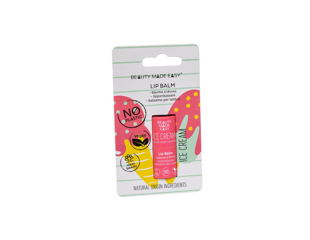 Beauty Made Easy Balsam de buze zero plastic Înghețată