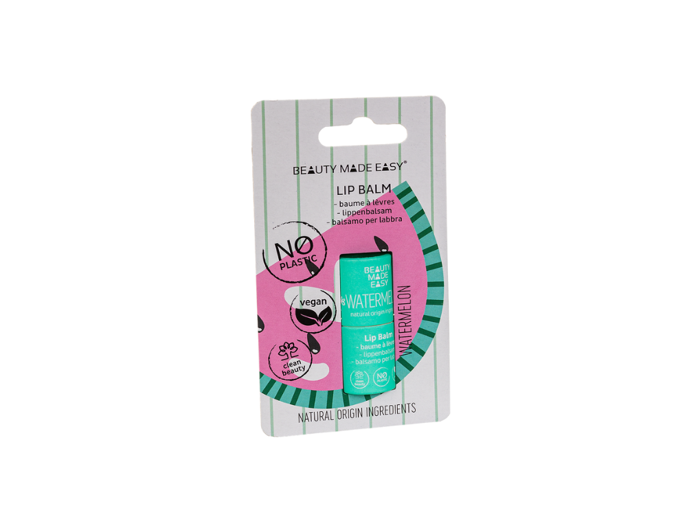Beauty Made Easy Balsam de buze zero plastic Pepene roșu