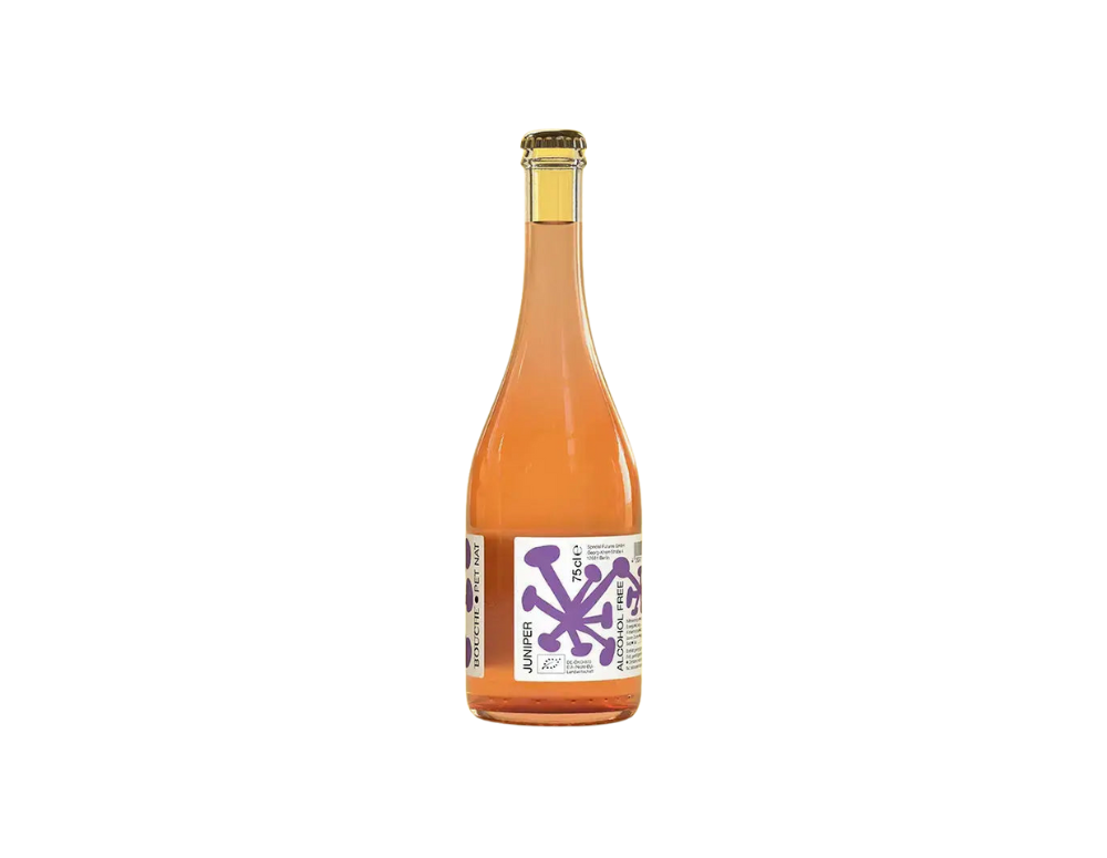 Kombucha spumantă cu ienupăr