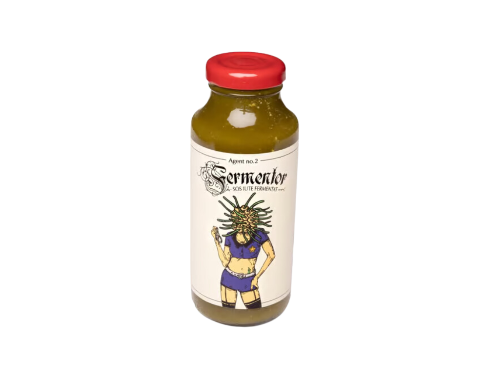 Chef Sosin sos iute Fermentor sriracha verde cu ardei verde iute made in romania