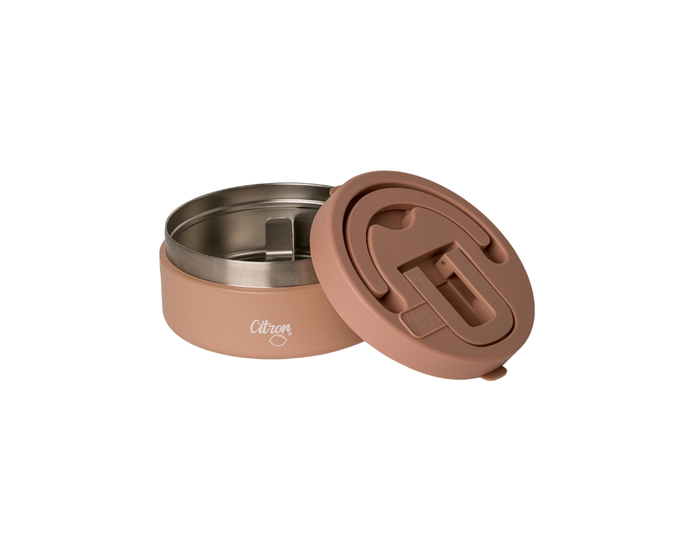 Caserolă termoizolantă roz