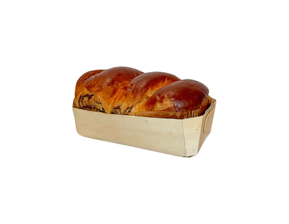 Cozonac artizanal cu nuca si cacao de la Artizanii by Demetra