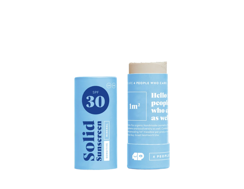 4 PEOPLE WHO CARE crema solida spf 30 de soare