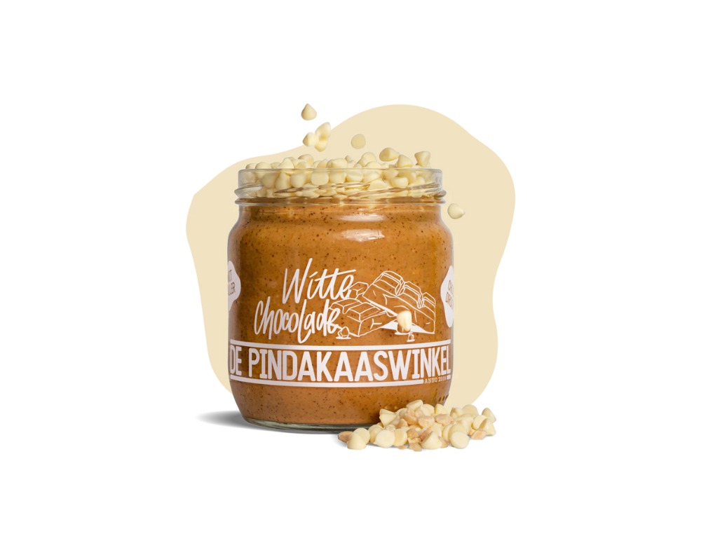 Unt de arahide cu ciocolată albă