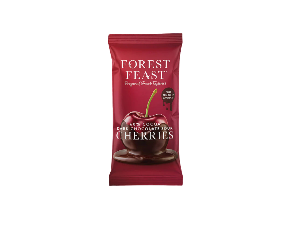 Vișine în ciocolată neagră