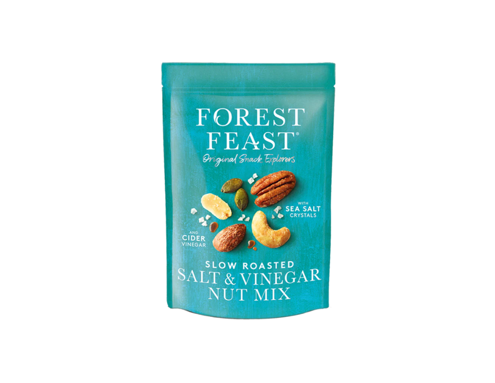 Mix de nuci cu sare de mare si otet de la Forest Feast