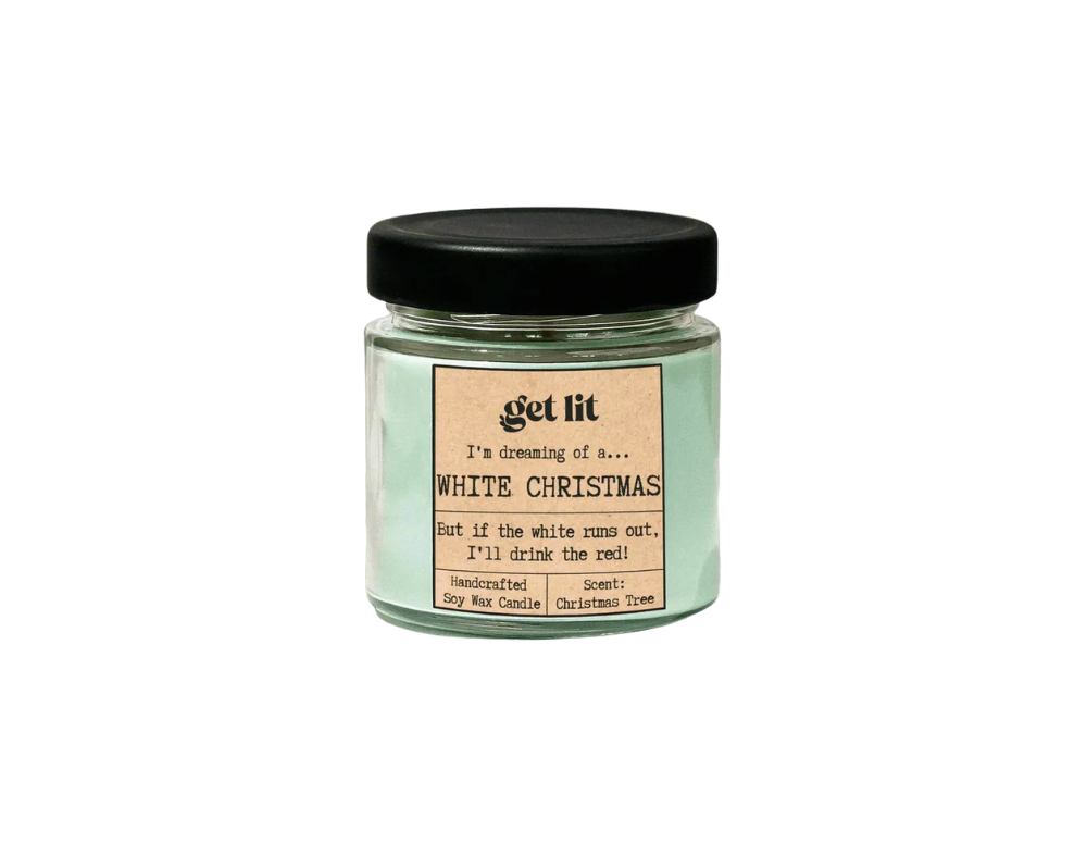 Lumânare White Christmas