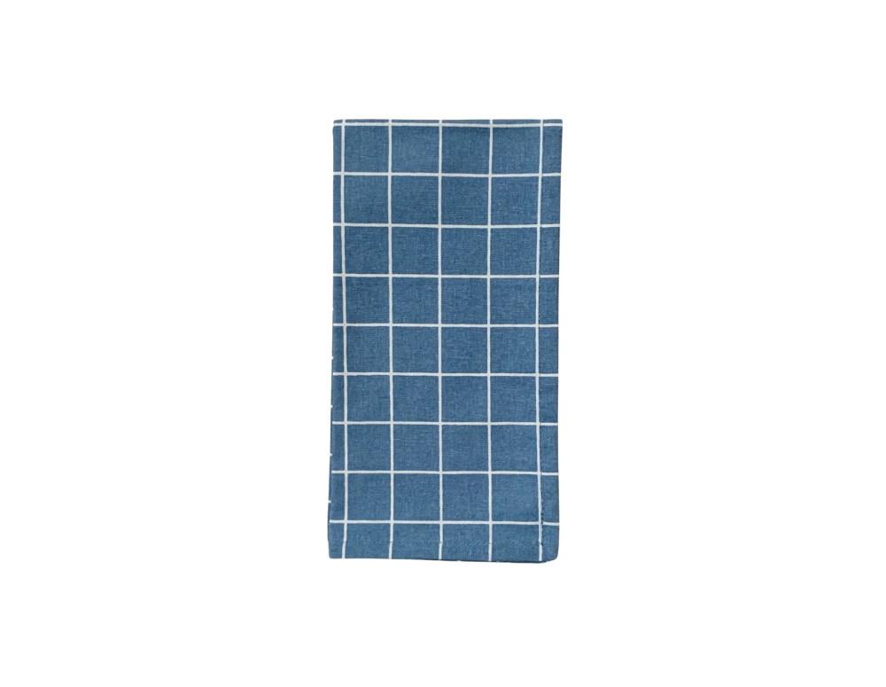 Haps Nordic Șervet de masă din bumbac Ocean (4buc)