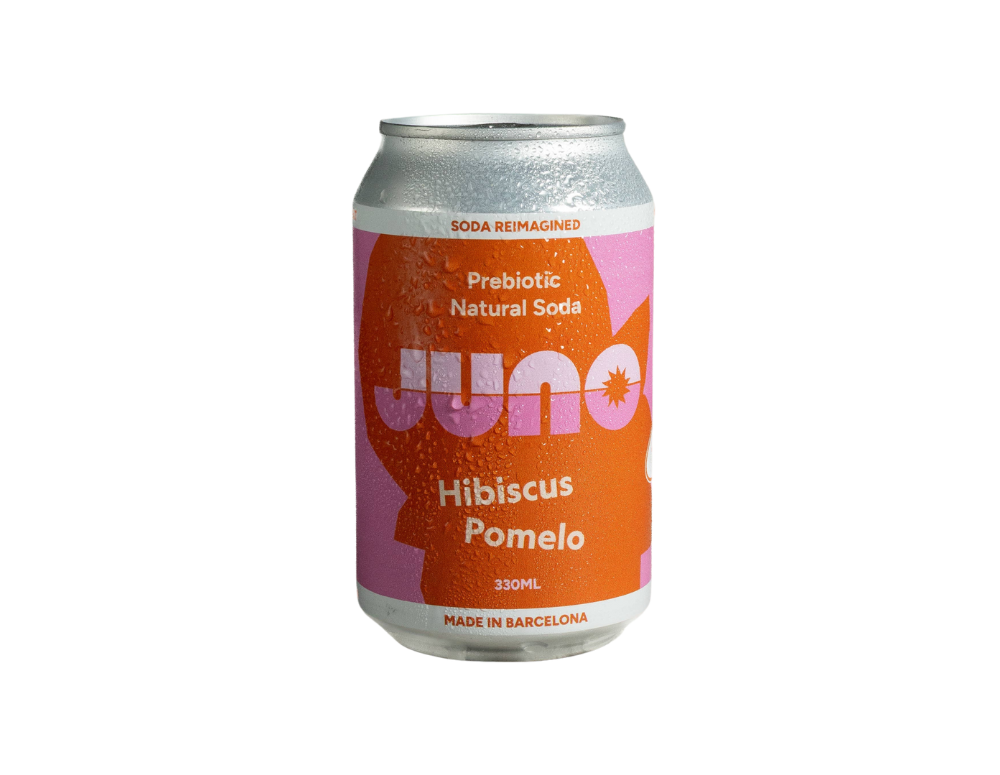 Băutură carbogazoasă cu hibiscus și pomelo