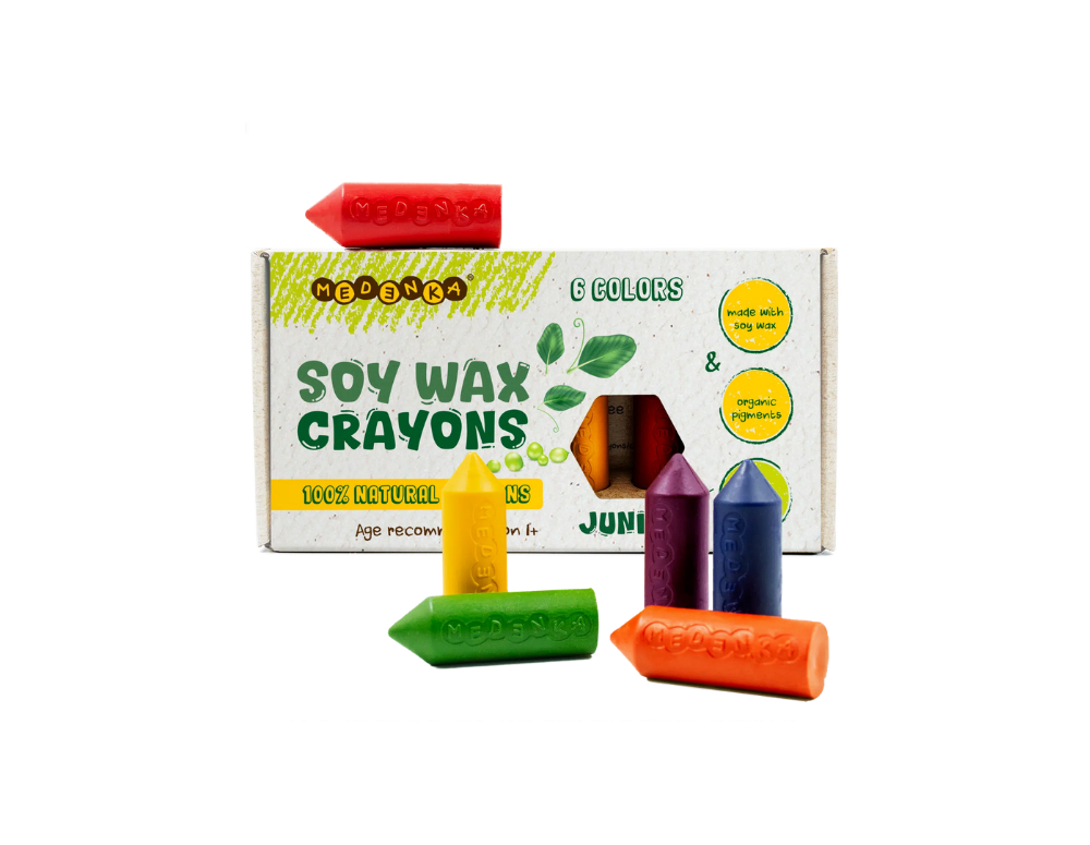 Set 6 creioane colorate Junior