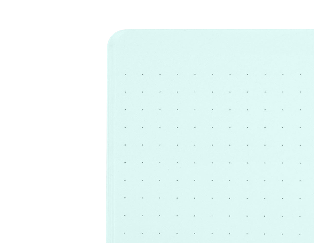 Caiet bleu A5 Color Dot Grid