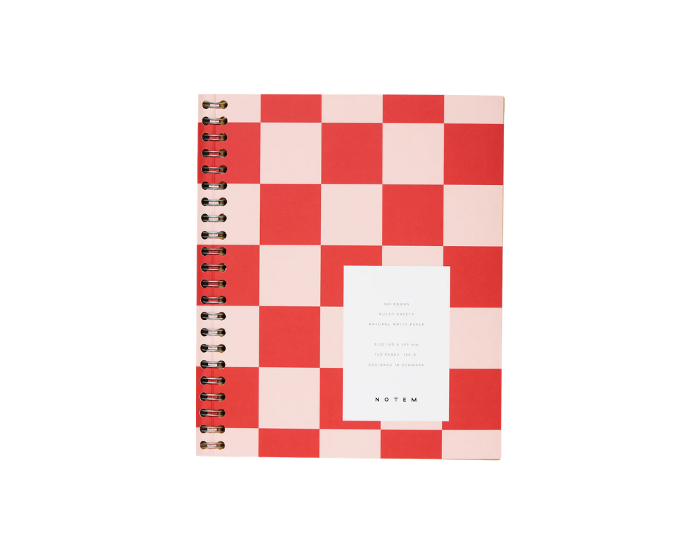 Jurnal creativ NELA mediu Orange Check