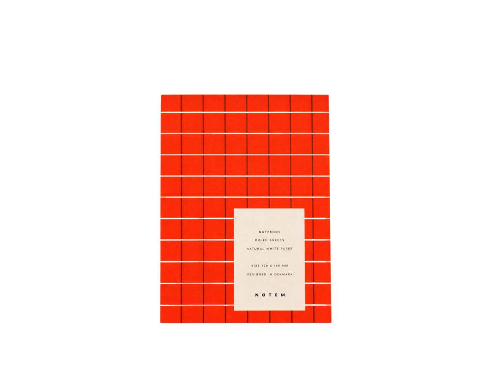 Caiet UMA A6 Orange Check