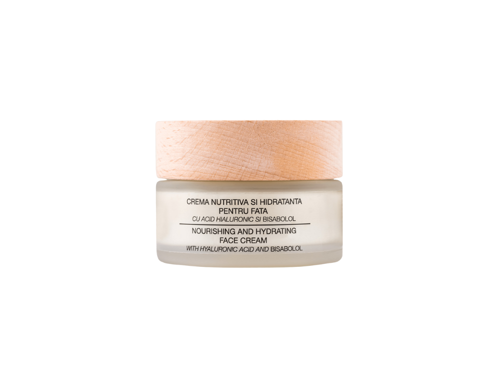 Nuca crema nutritiva si hidranta de fata cu acid hialuronic si bisabolol