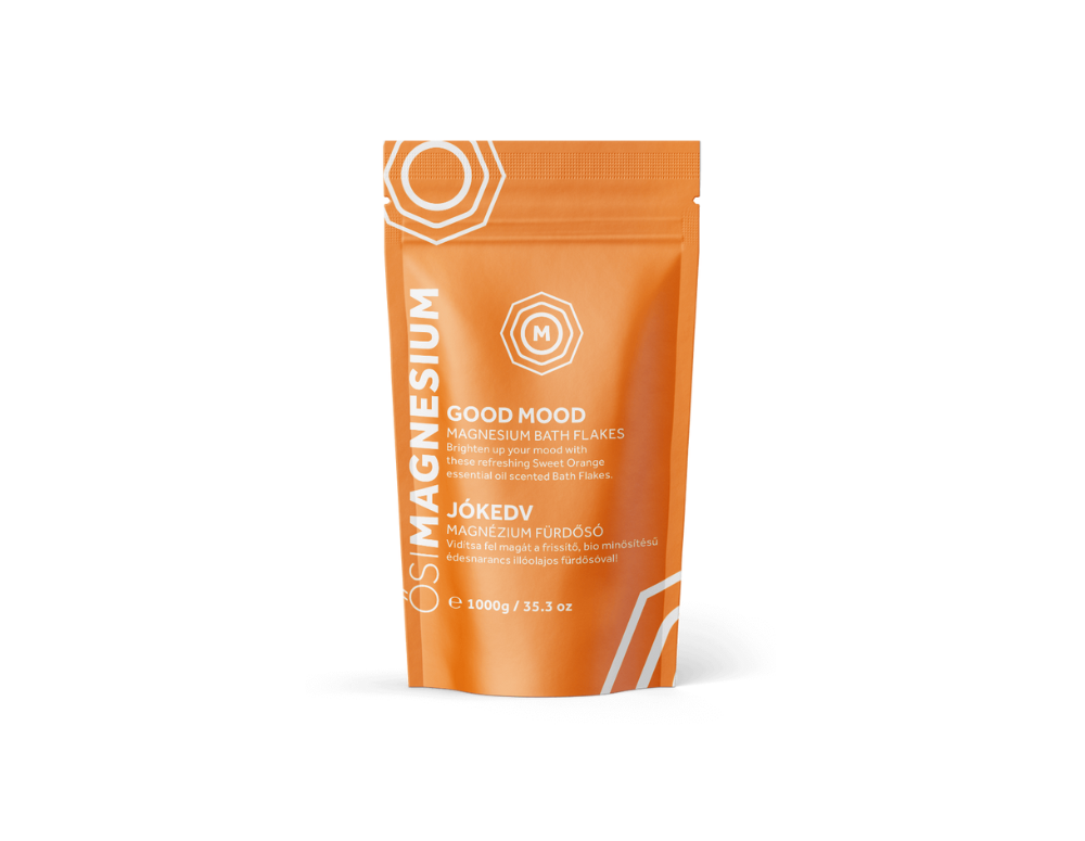 Fulgi de baie cu magneziu și portocale