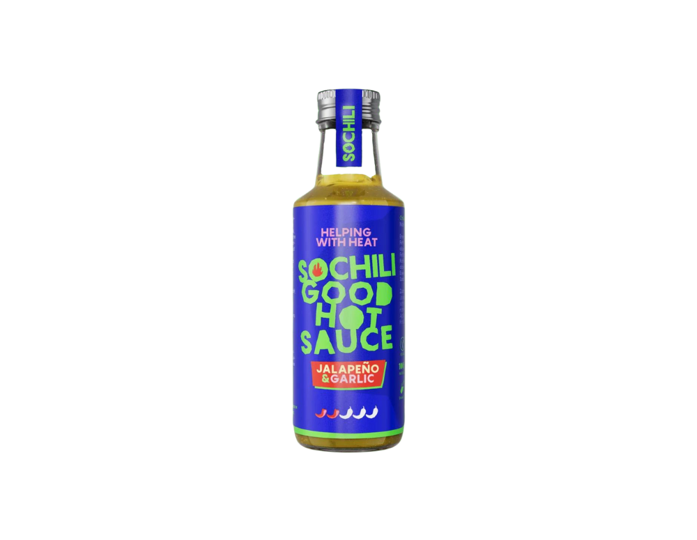 SOCHILI sos iute cu jalapeno si usturoi