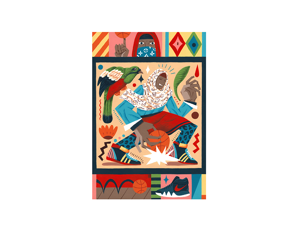 The Baller, Giclée Print