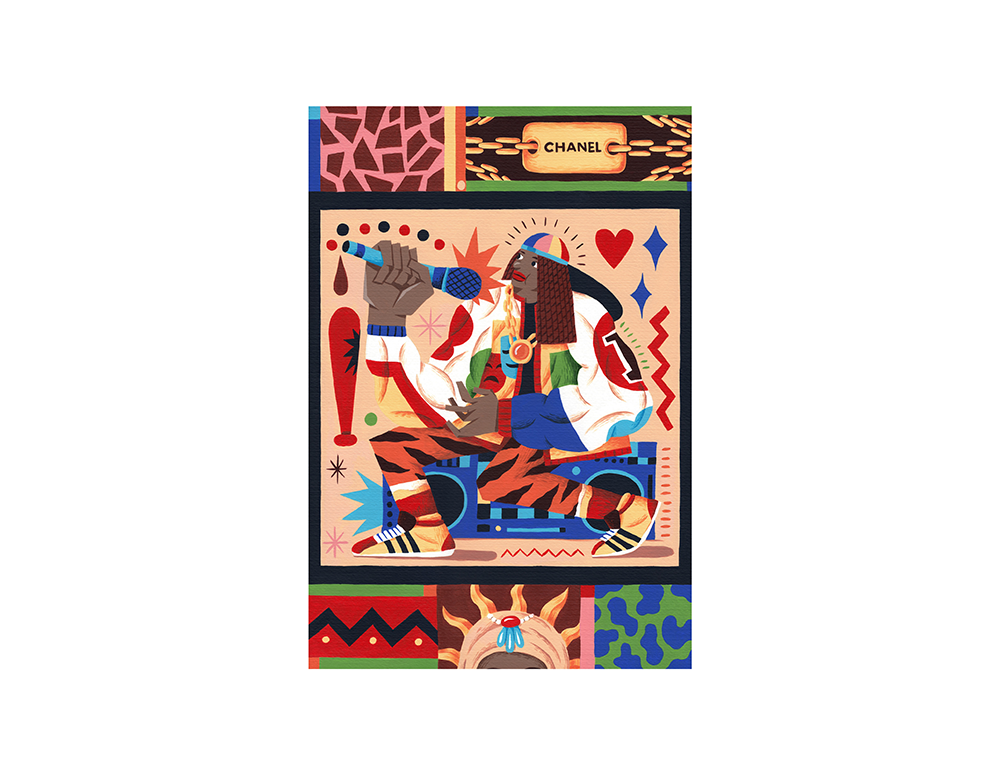 The Rapper, Giclée Print