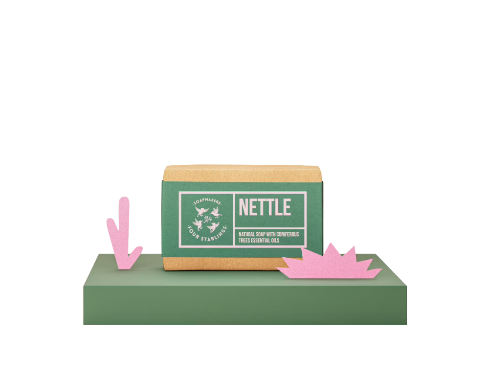 Four starlings sapun cu urzici