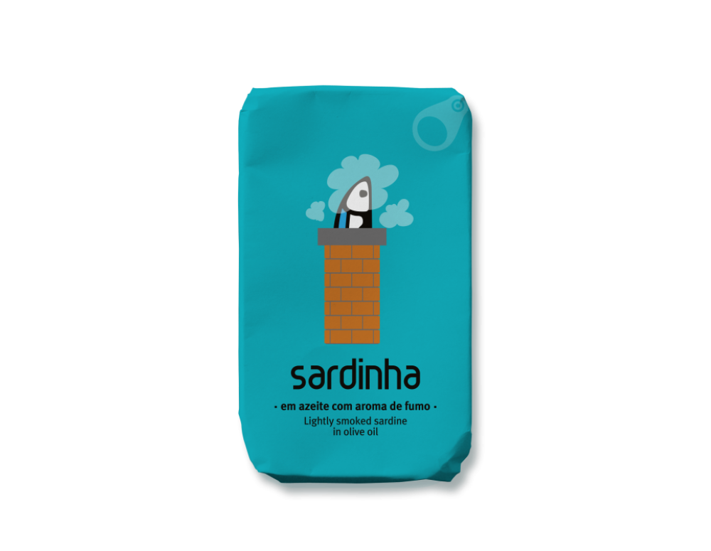 Sardinha sardin usor afumate in ulei de masline din Portugalia