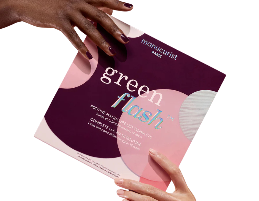 Set complet cu lampă Green Flash