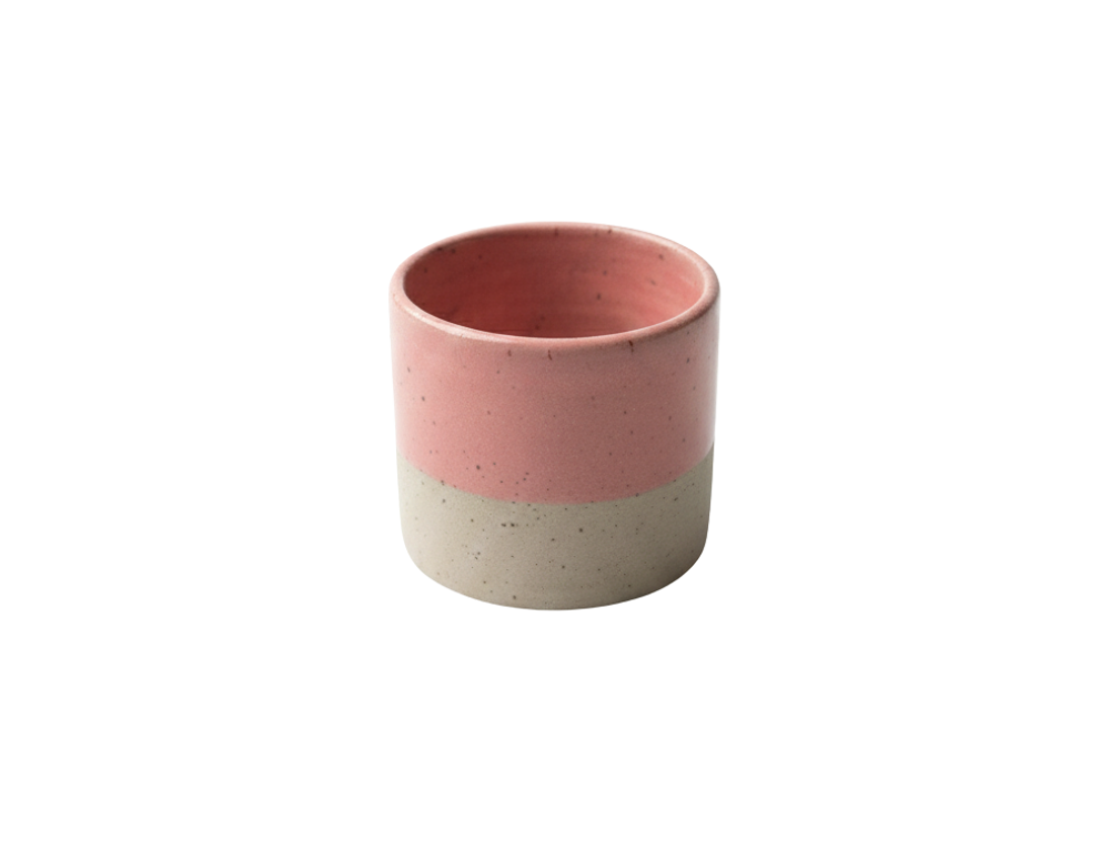 Cana pentru cafea de la Viscri ceramics inspirata din culorile din Transilvania, zona Sibiului