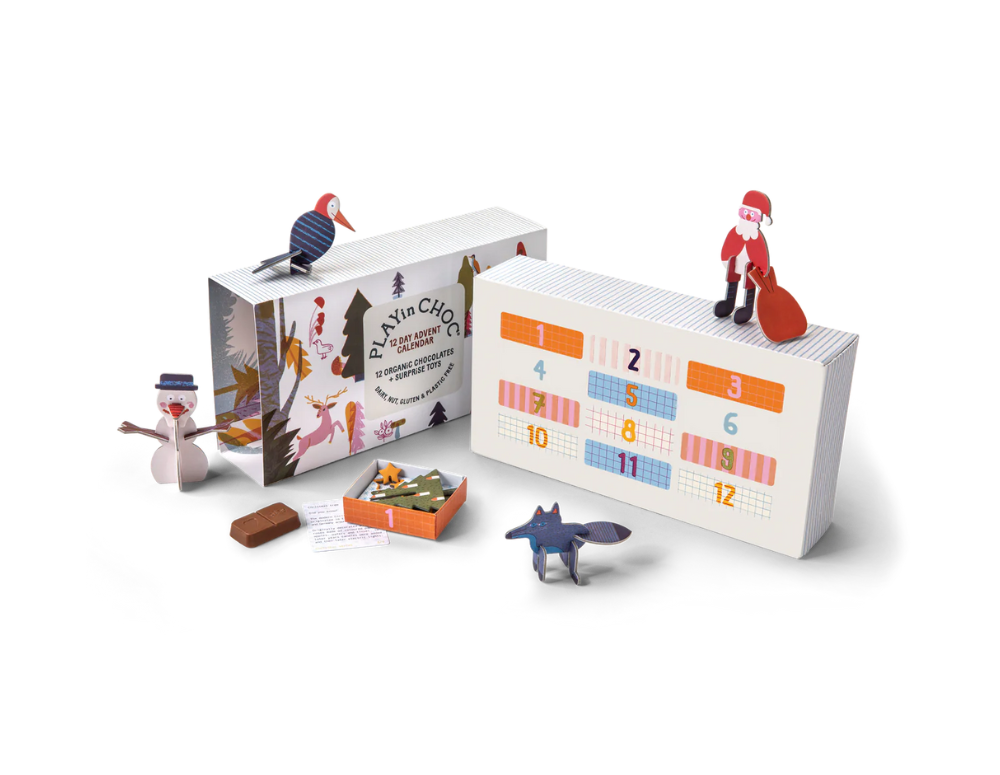 Calendar cu ciocolată și surprize