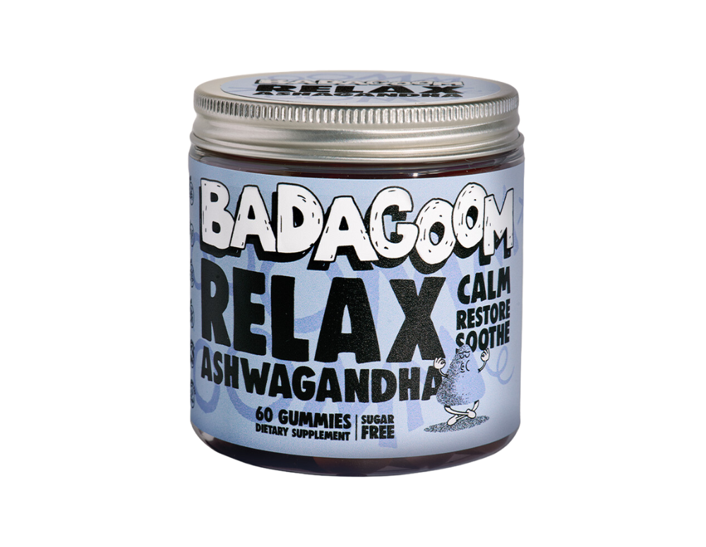 Badagoom jeleuri cu ashwagandha sau ginseng indian pentru relaxare, fara zahar