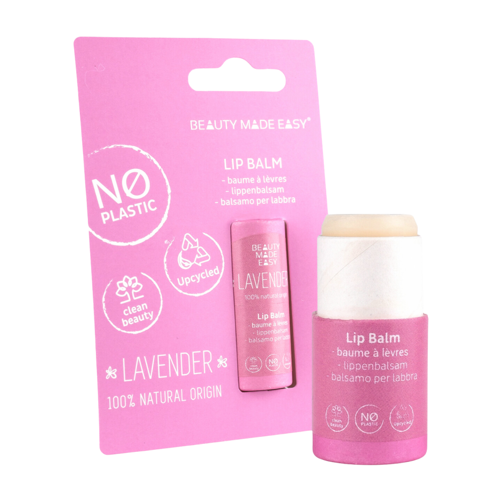 Beauty made easy natural lip balm Lavender