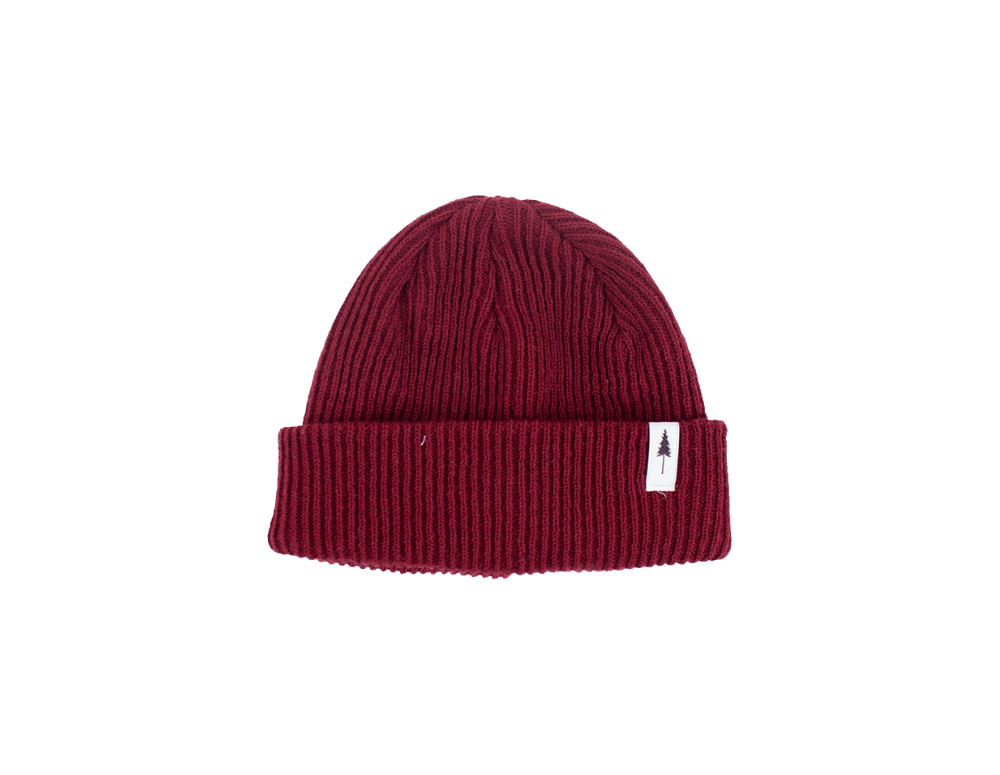 Căciulă Treeanie Ribbed Shorty Bordeaux de la NIKIN