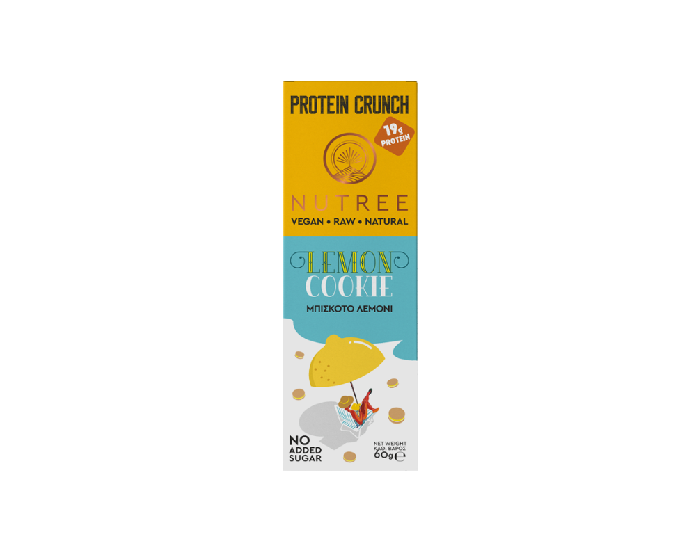 Nutree baton proteic cu lamaie si cookies
