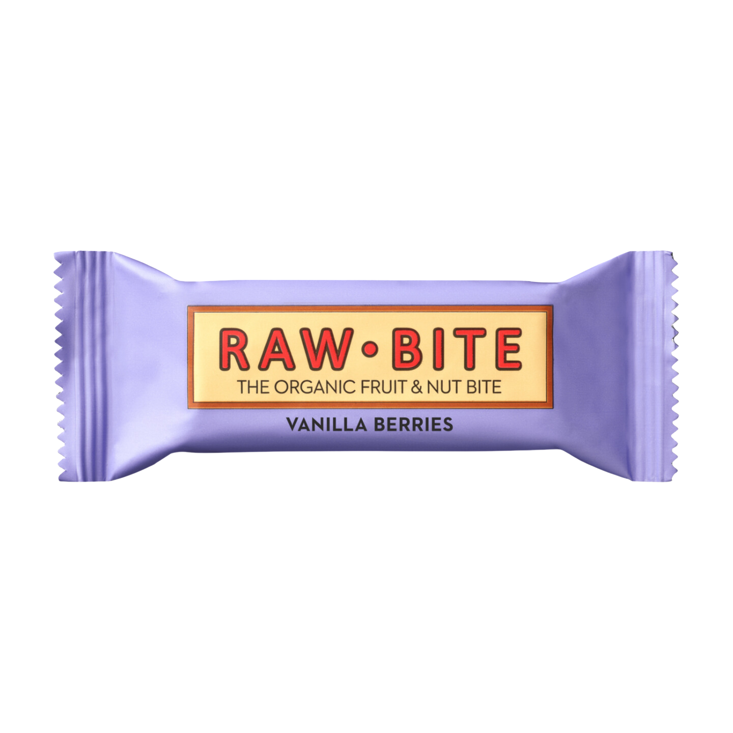 Rawbite Bar with berries and vanilla