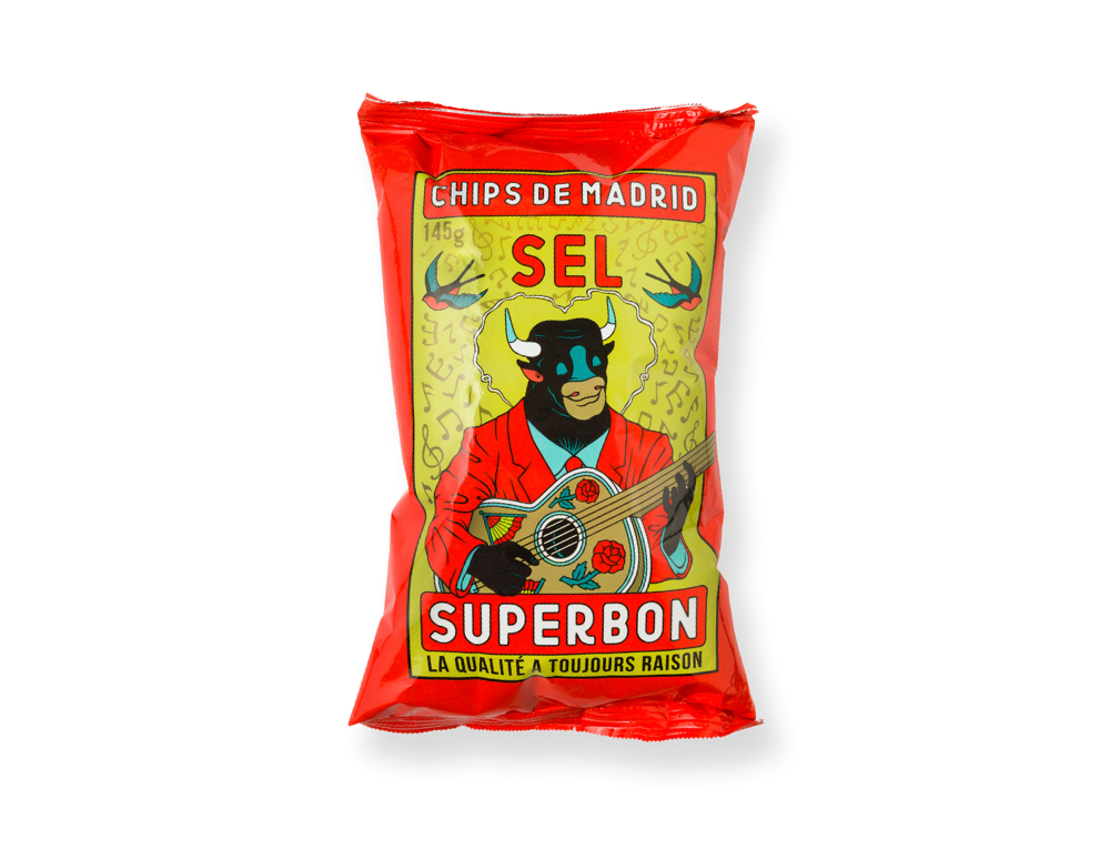 SUPERBON Chipsuri cu sare