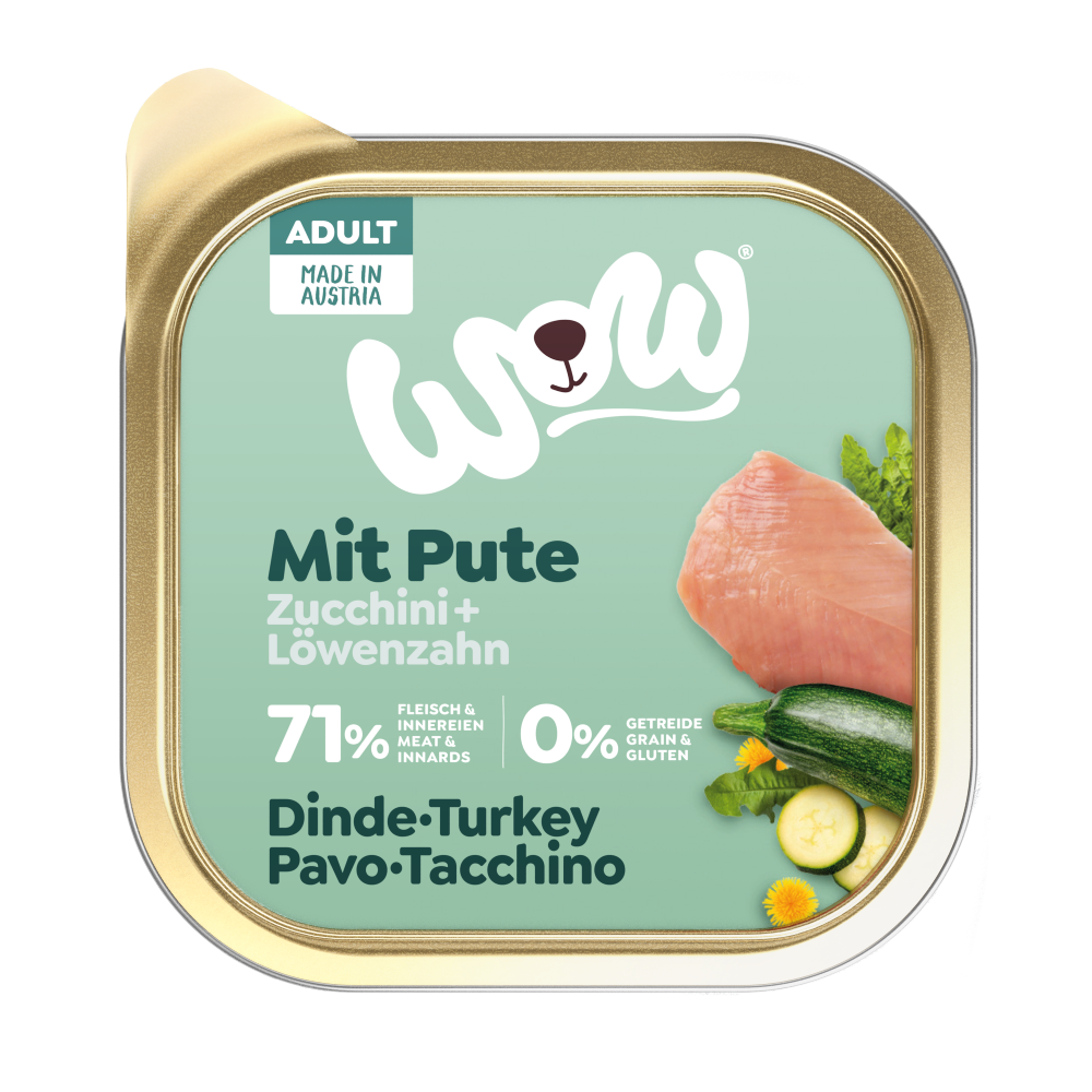 Wow Dog Wet Food Cup Adult Turkey