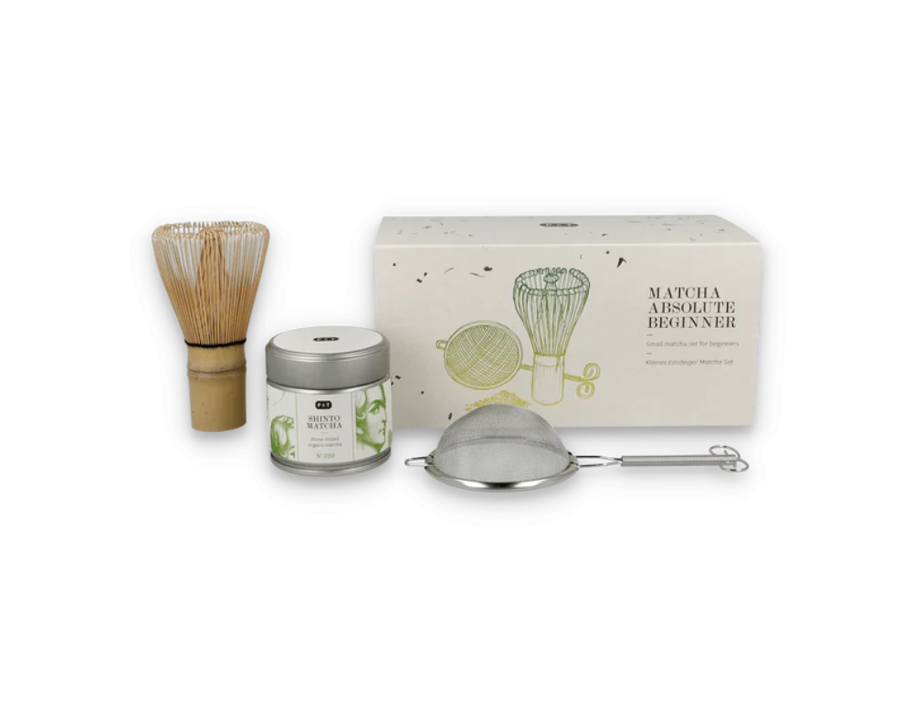 Matcha set paper and tea starter kit absolute beginner