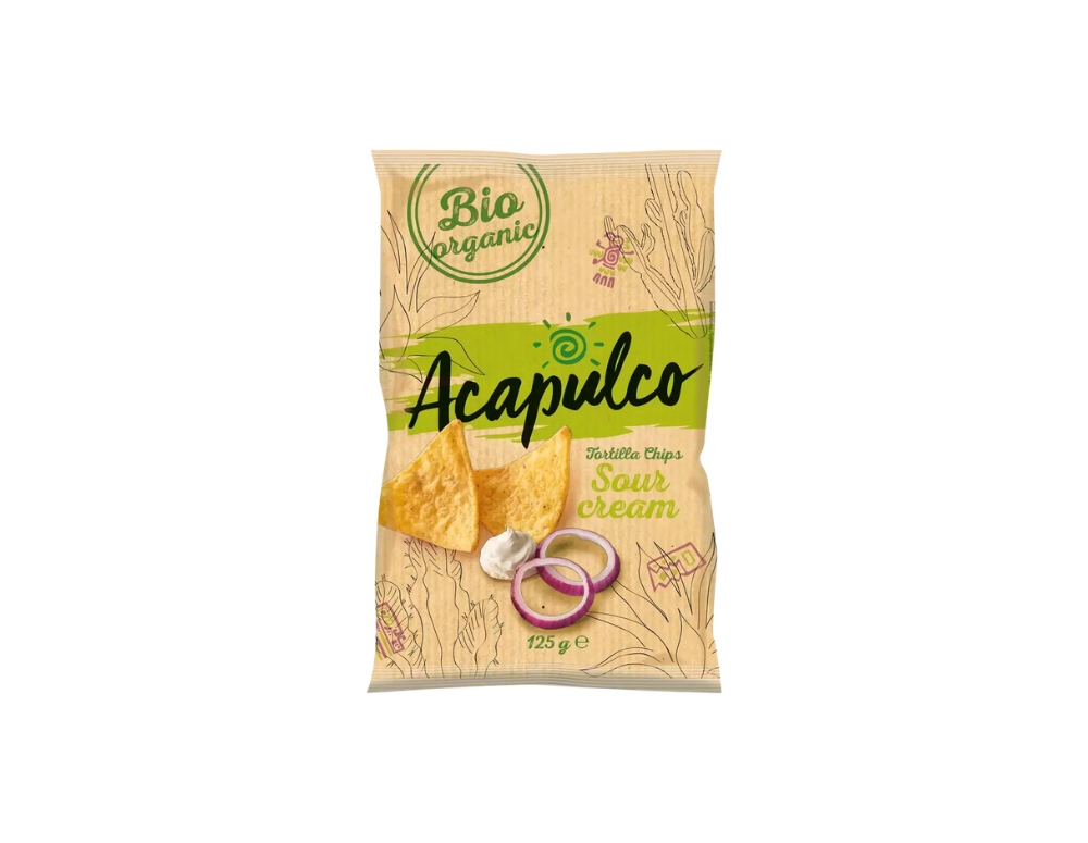 Chipsuri Tortilla cu smântână și ceapă