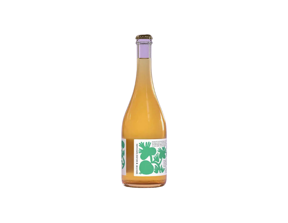 Kombucha spumantă cu pepene galben
