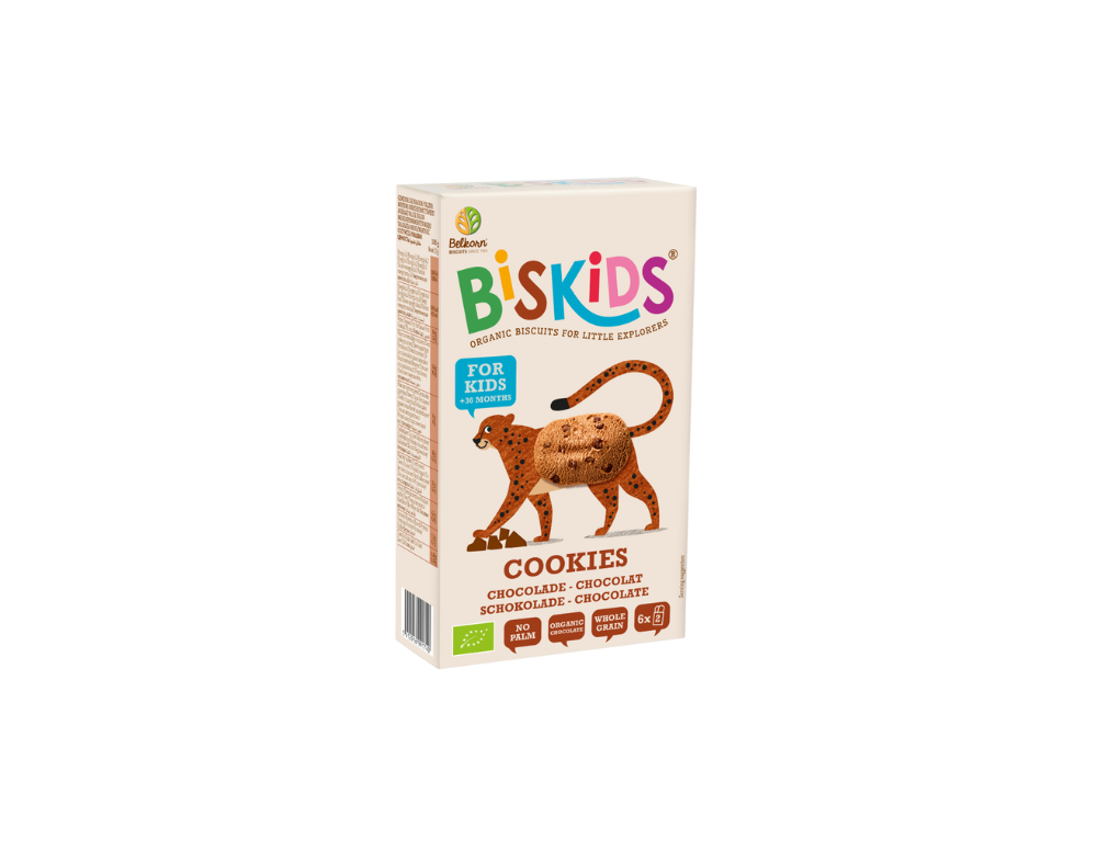 Biscuiți Biskids cu ciocolată