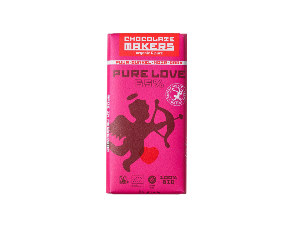Ciocolată neagră Pure Love 65%