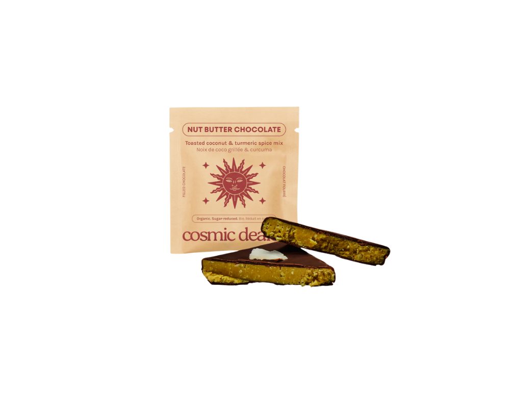 Ciocolată cu cocos și turmeric