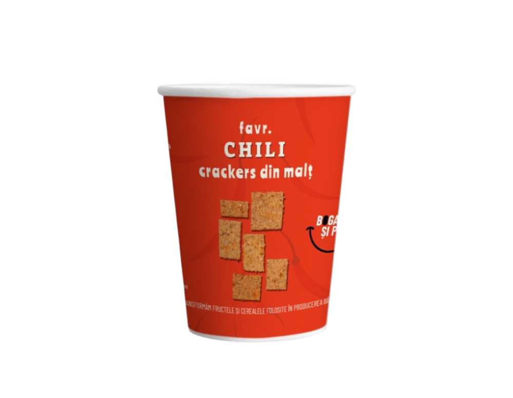 Chipsuri din malț de bere cu chili