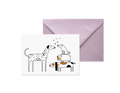 Felicitare Love Dogs