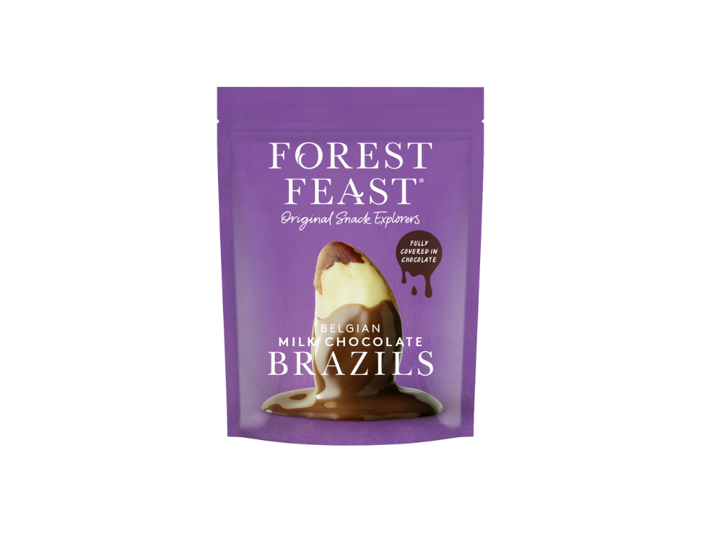 Nuci braziliene in ciocolata belgiana de la Forest Feast