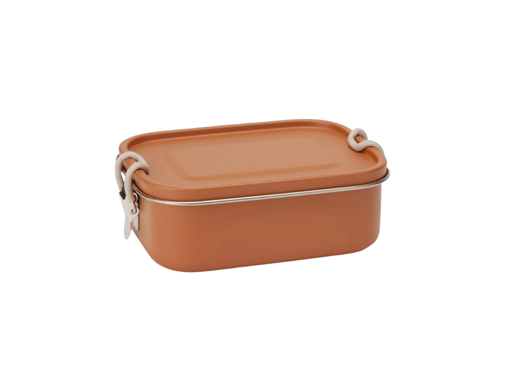 Cutie de pranz pentru copii de la Haps Nordic culoarea Terracotta