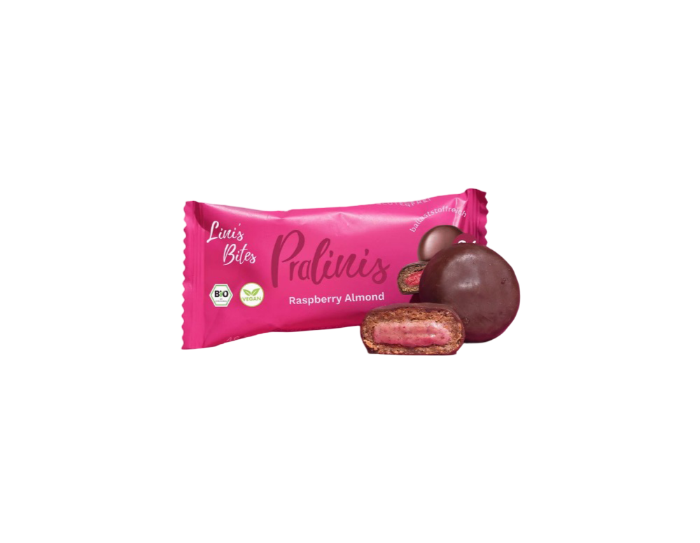 Praline cu zmeură și migdale