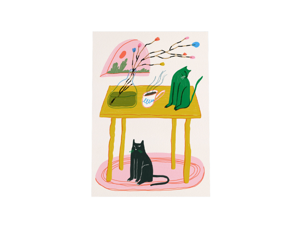 It's A Cozy Afternoon, Giclée Art Print