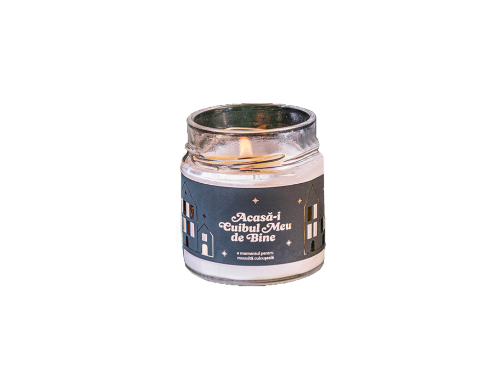 Lumânare Acasă-i cuibul meu