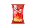 Chipsuri din linte cu pesto și roșii