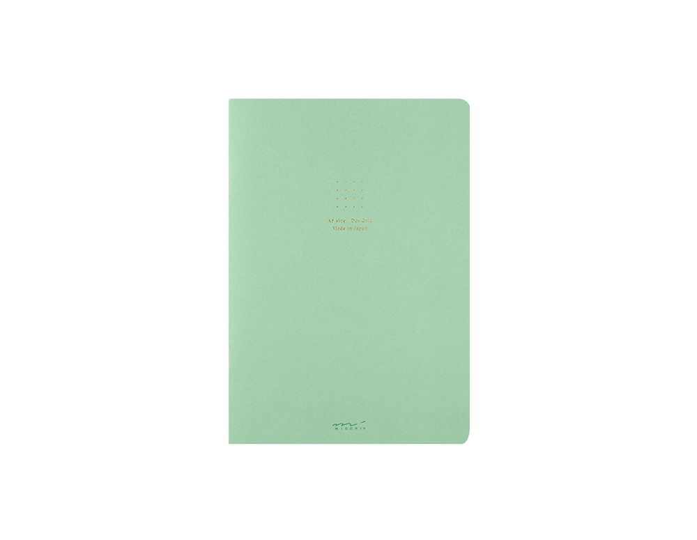 Caiet verde A5 Color Dot Grid